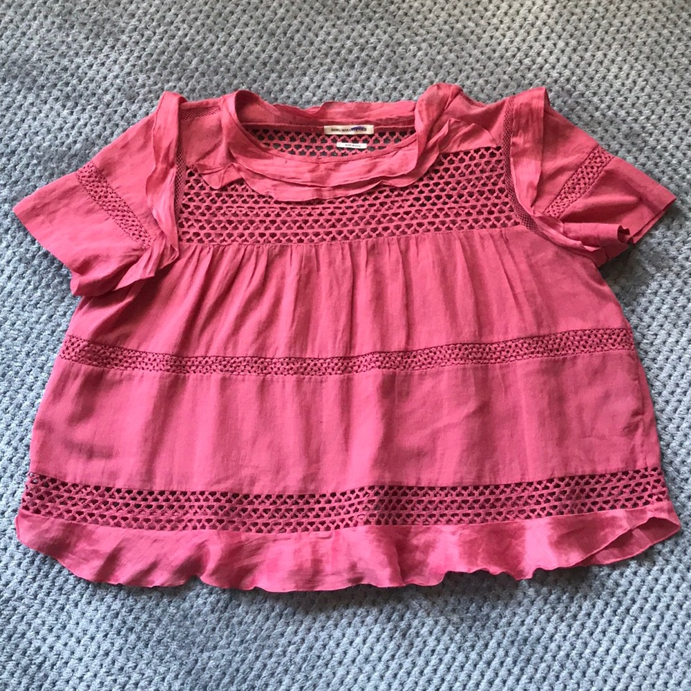 ISABEL MARANT Etoile RARE Clara Silk Blouse Top 42